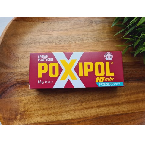 Bripox Poxipol epoxy glue, transparent, 70 ml