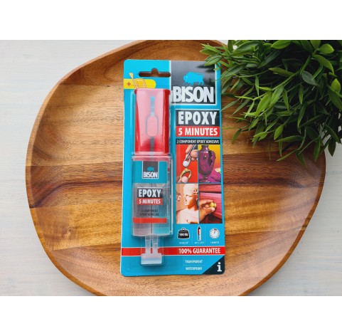 Epoxy glue Bison 2k / EPOXY ADHESIVE 5 min., 24ml