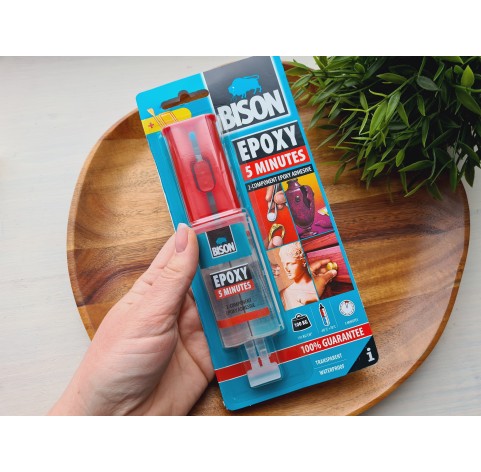 Epoxy glue Bison 2k / EPOXY ADHESIVE 5 min., 24ml