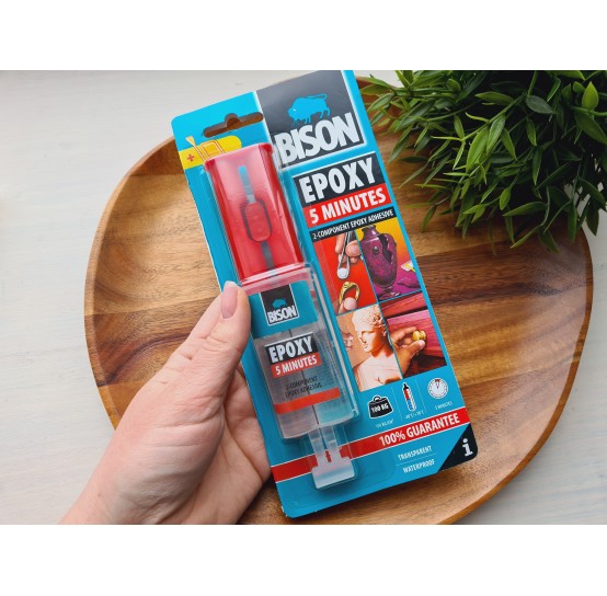 Epoxy glue Bison 2k / EPOXY ADHESIVE 5 min., 24ml