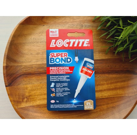Loctite, Super Bond Precision, universal glue, transparent, 5g