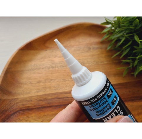 Soudal Fix ALL Crystal Transparent Adhesive Sealant, 125 ml