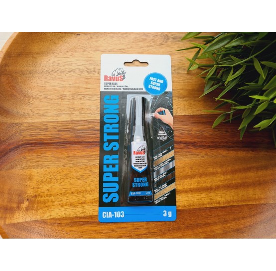 Glue instant Ravus Super strong, 3g