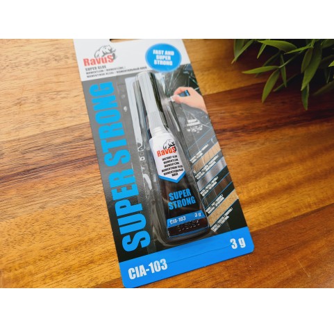 Glue instant Ravus Super strong, 3g