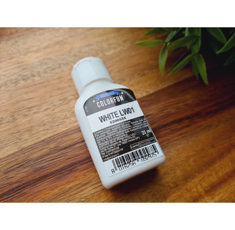 Dye for epoxy resins Colorfun, white, 25 ml