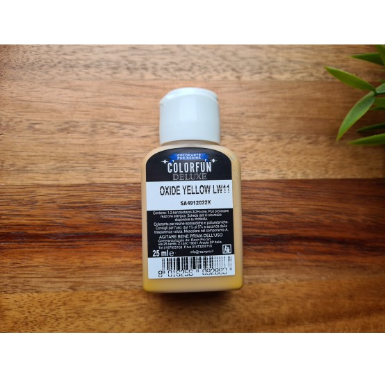 Dye for epoxy resins Colorfun Deluxe, oxide yellow, 25ml