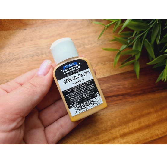 Dye for epoxy resins Colorfun Deluxe, oxide yellow, 25ml