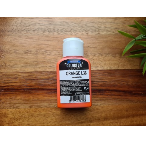 Dye for epoxy resins Colorfun Deluxe, orange, 25ml