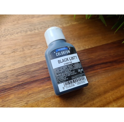 Dye for epoxy resins Colorfun, black, 25 ml