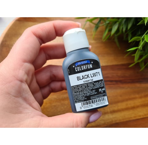 Dye for epoxy resins Colorfun, black, 25 ml