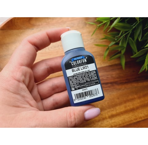 Dye for epoxy resins Colorfun Original, blue, 25 ml