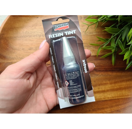Resin tint PENTART, umbra, 20 ml