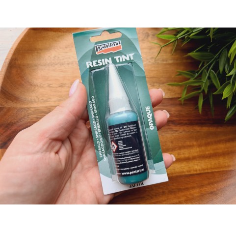 Resin tint PENTART, emerald, 20 ml