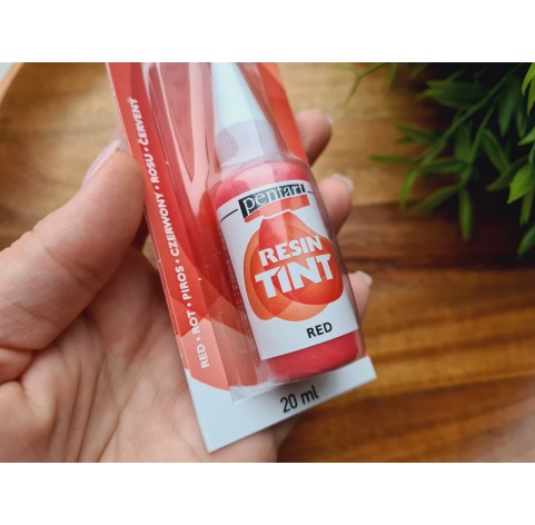 Resin tint PENTART, red, 20 ml