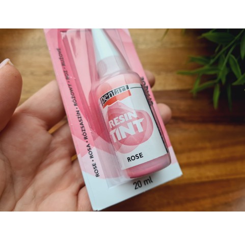 Resin tint PENTART, rosa, 20 ml