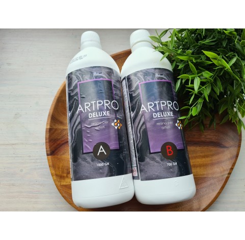 Epoxy resin, ART PRO DELUXE, transparent, 1.7 kg