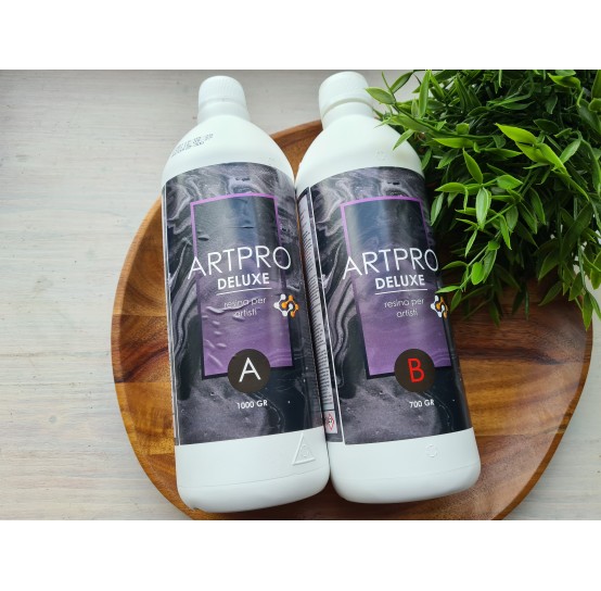 Epoxy resin, ART PRO DELUXE, transparent, 1.7 kg