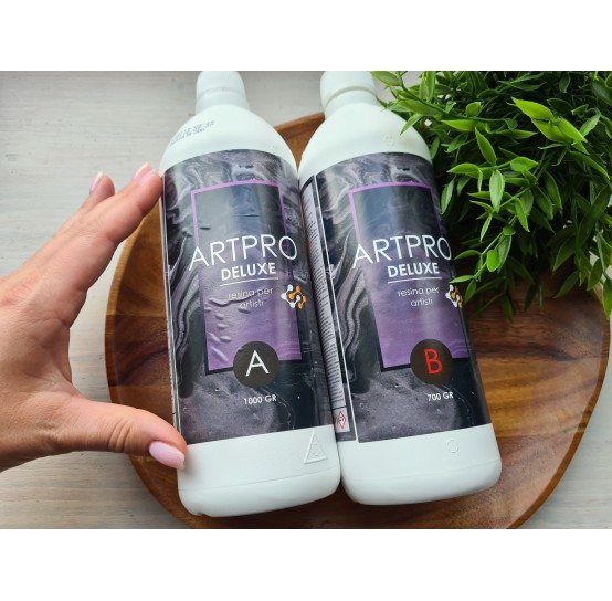 Epoxy resin, ART PRO DELUXE, transparent, 1.7 kg
