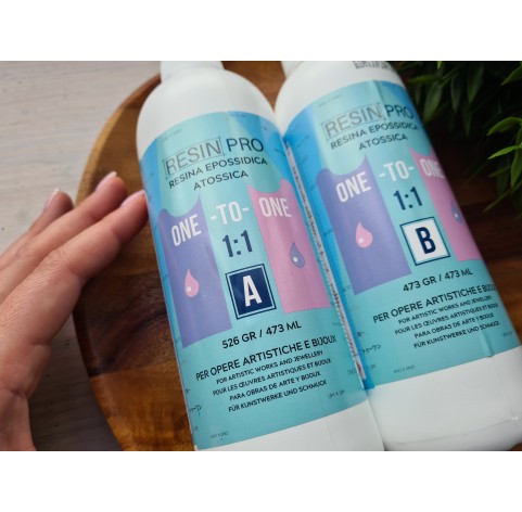 Epoxy resin, Evershine ONE-TO-ONE, transparent, 1 kg