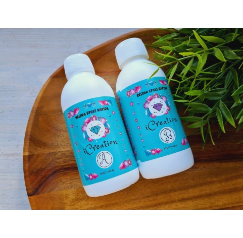 Epoxy resin with high reactivity I-CREATION / water effect, transparent, 300 g