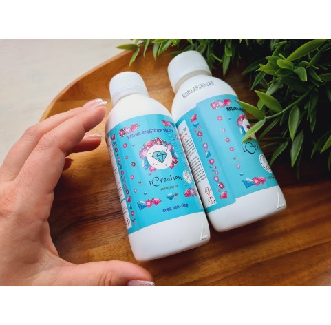 Epoxy resin with high reactivity I-CREATION / water effect, transparent, 300 g