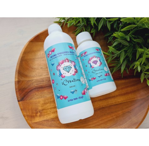 Epoxy resin with high reactivity I-CREATION / water effect, transparent, 750 g