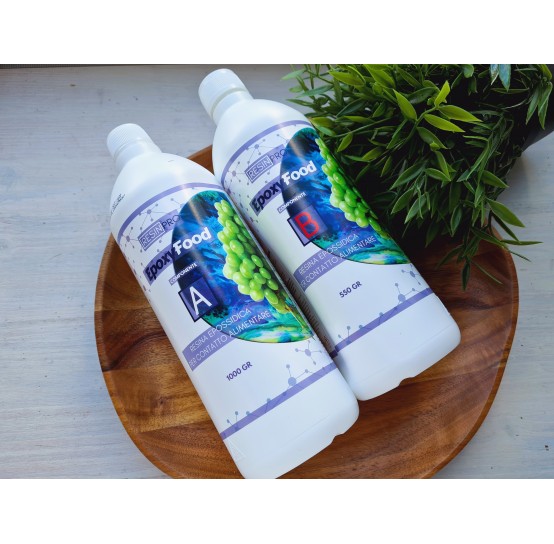 Epoxy resin, Epoxy Food safe, transparent, 1.55 kg