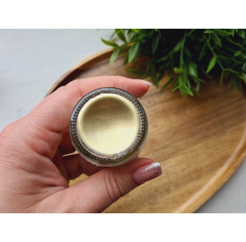 Metallic floating pigment for epoxy resins, gold, 25 ml