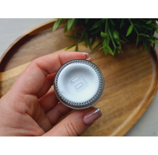 Metallic floating pigment for epoxy resins, aluminum, 25 ml