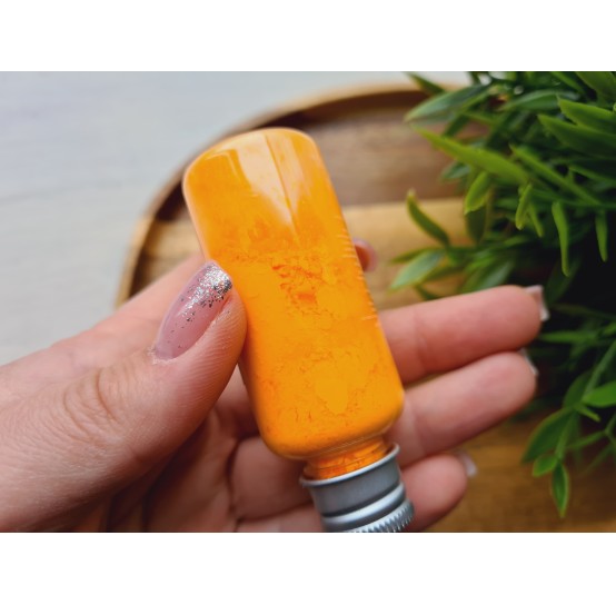 Neon color pigment, light orange, 10 g