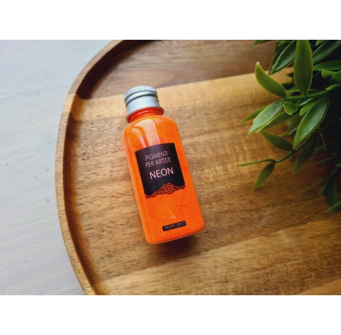 Neon color pigment, orange, 10 g