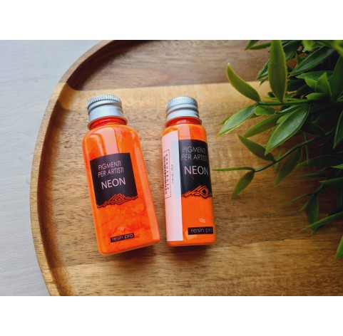 Neon color pigment, orange, 10 g