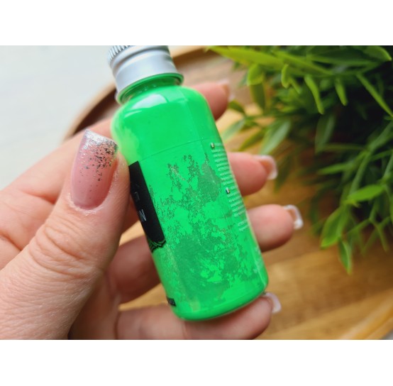 Neon color pigment, green, 10 g