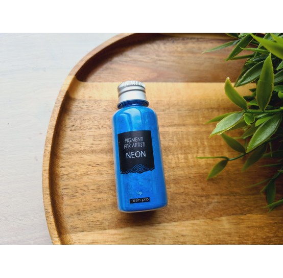 Neon color pigment, blue, 10 g