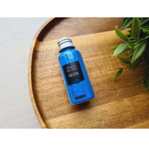 Neon color pigment, blue, 10 g