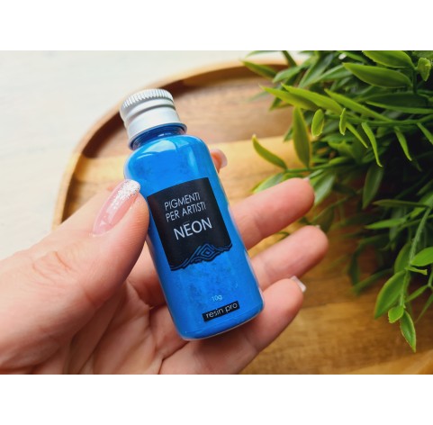 Neon color pigment, blue, 10 g