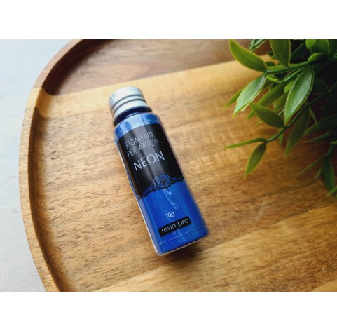 Neon color pigment, dark blue, 10 g