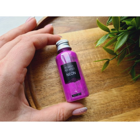 Neon color pigment, violet, 10 g