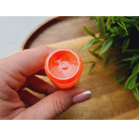 Neon color pigment, dark orange, 10 g