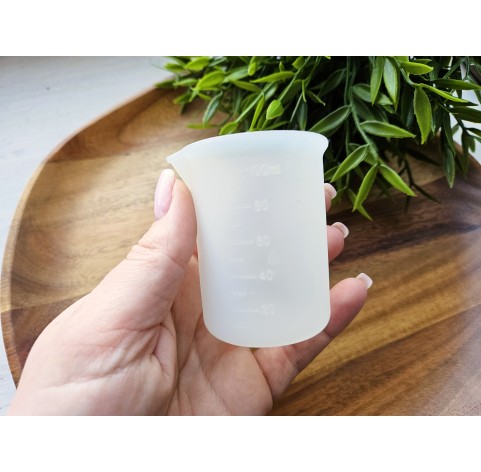 Silicone graduated measuring cup, 100 ml