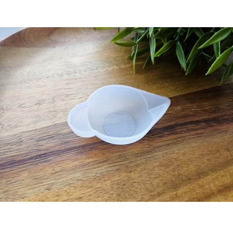 Silicone graduated measuring cup, 10 ml