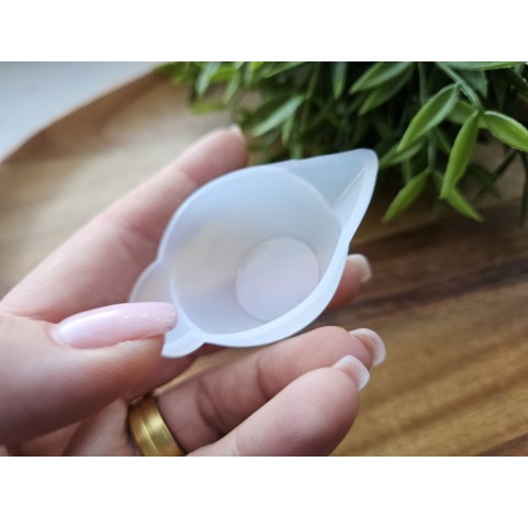 Silicone graduated measuring cup, 10 ml