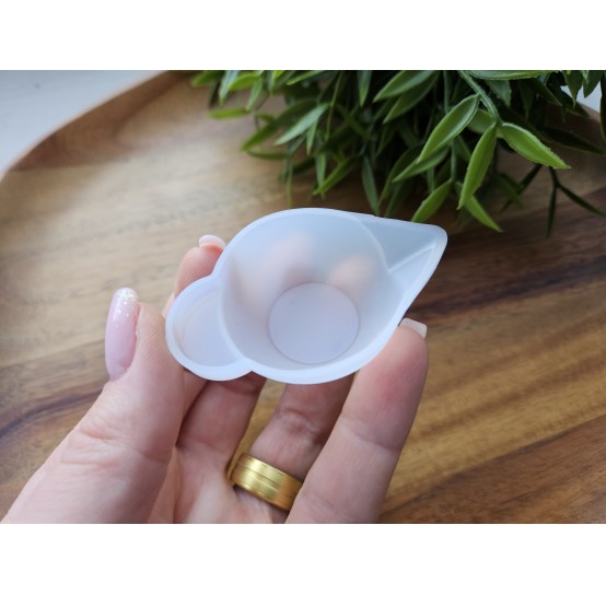 Silicone graduated measuring cup, 10 ml