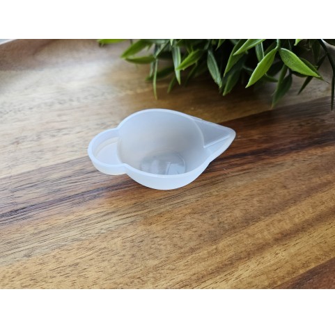 Silicone graduated measuring cup, 10 ml