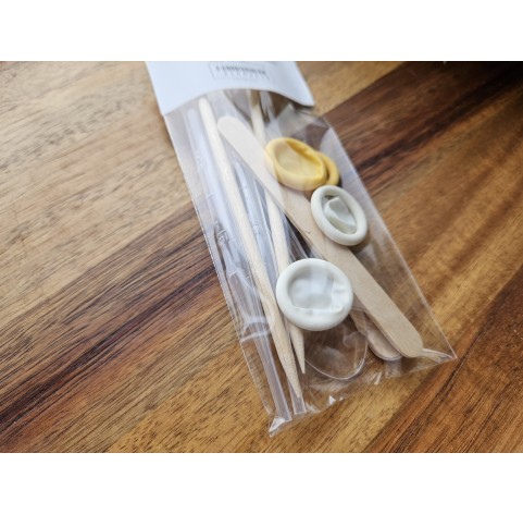 Set for Mixing Epoxy Resin, Soap and Wax