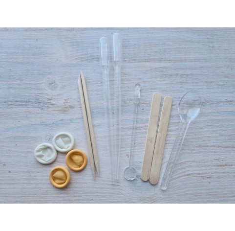 Set for Mixing Epoxy Resin, Soap and Wax