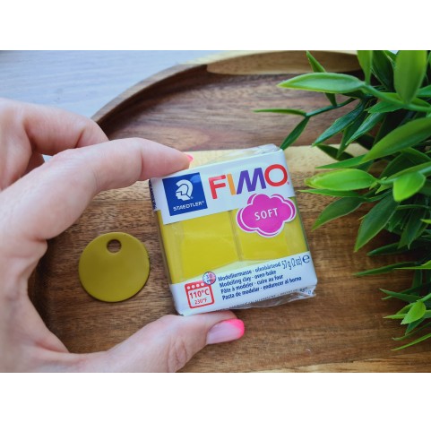 FIMO Soft, beach grass, Nr.T51, 57g (2oz), oven-hardening polymer clay, STAEDTLER