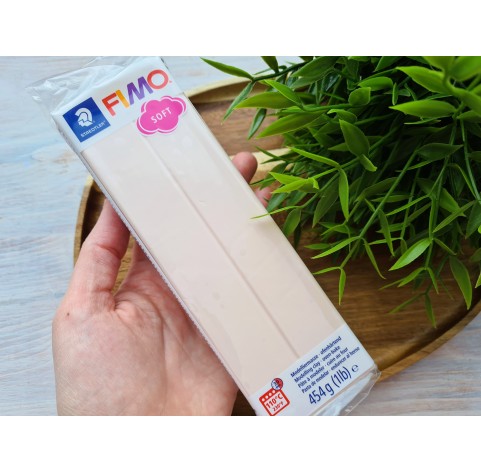 FIMO Soft, pale pink, Nr. 43, 454g (1lb), BIG PACK, oven-hardening polymer clay, STAEDTLER