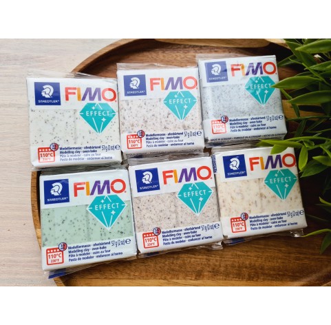 FIMO Effect, rose (botanical), Nr.270, 57g (2oz), oven-hardening polymer clay, STAEDTLER