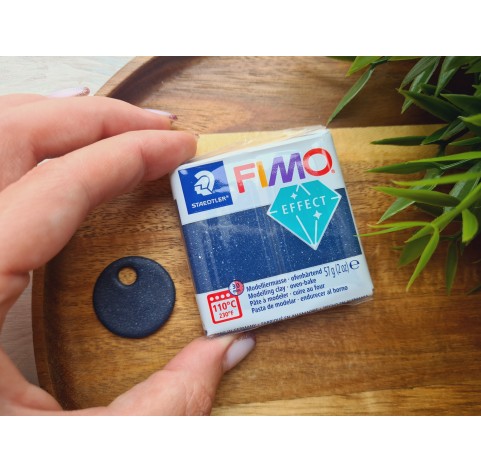 FIMO Effect, blue (galaxy), Nr.352, 57g (2oz), oven-hardening polymer clay, STAEDTLER